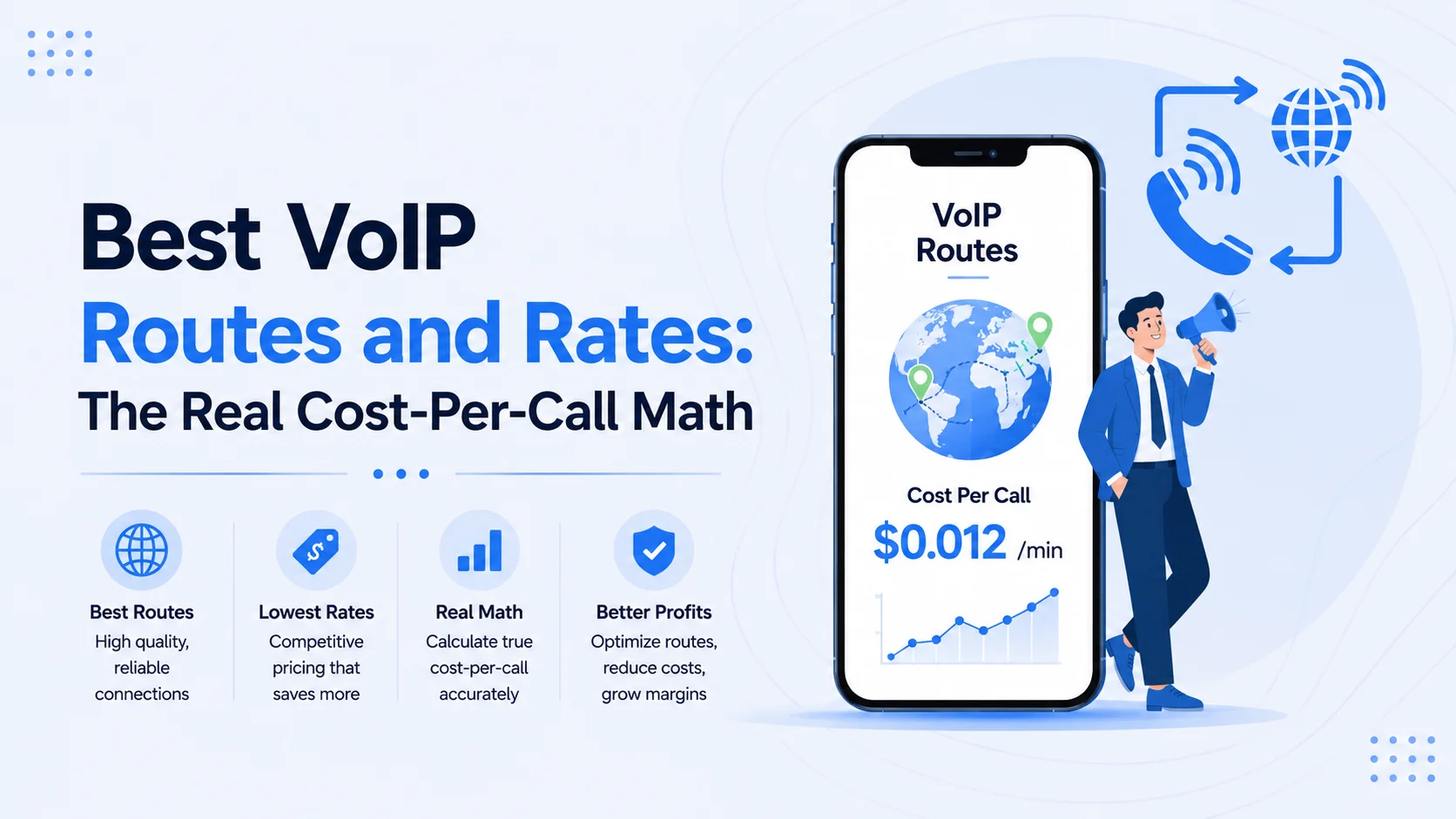 Best VoIP Routes and Rates: The Real Cost-Per-Call Math