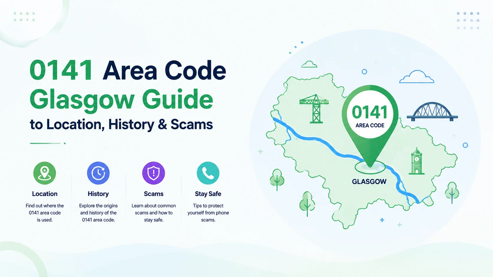 0141 Area Code: Glasgow Guide to Location, History & Scams