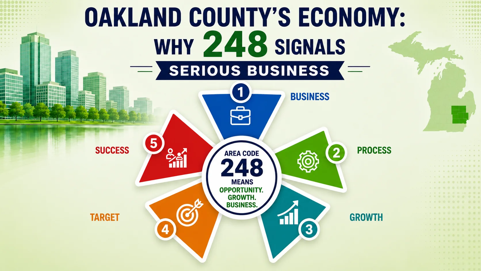 Oakland County's Economy — Why 248 Signals Serious Business