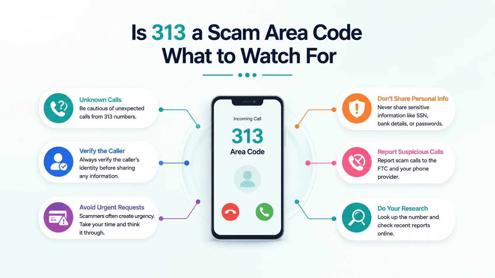 Is 313 a scam area code — common spoofing patterns and how to protect yourself
