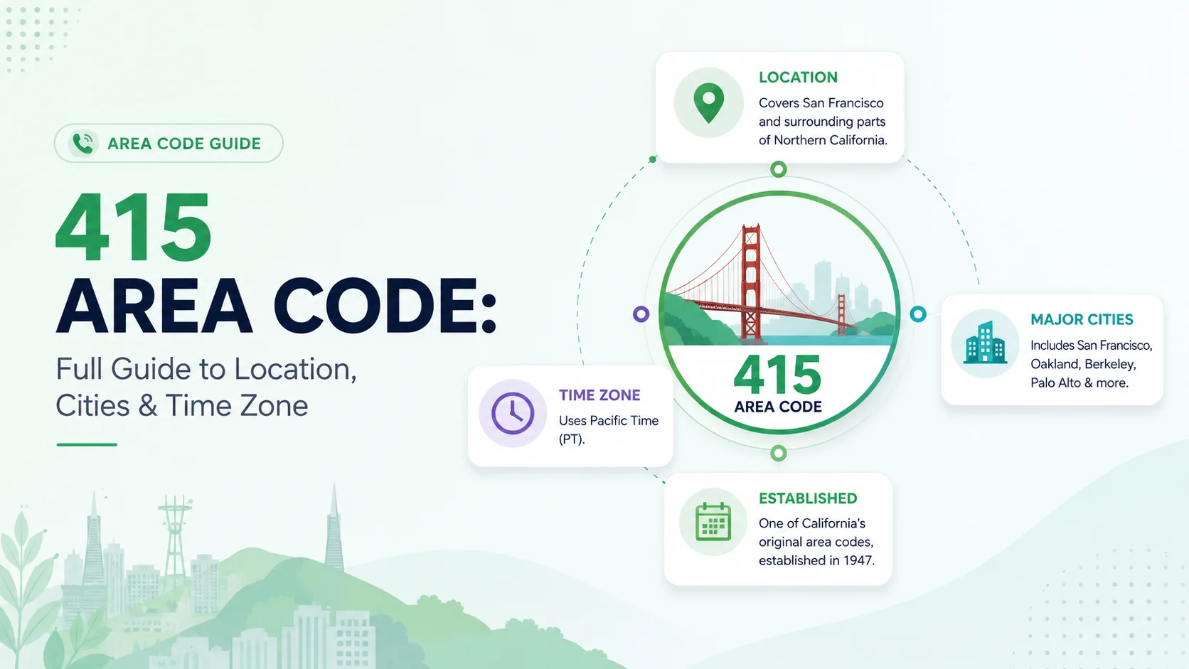 415 Area Code: San Francisco and the 628 Overlay Explained