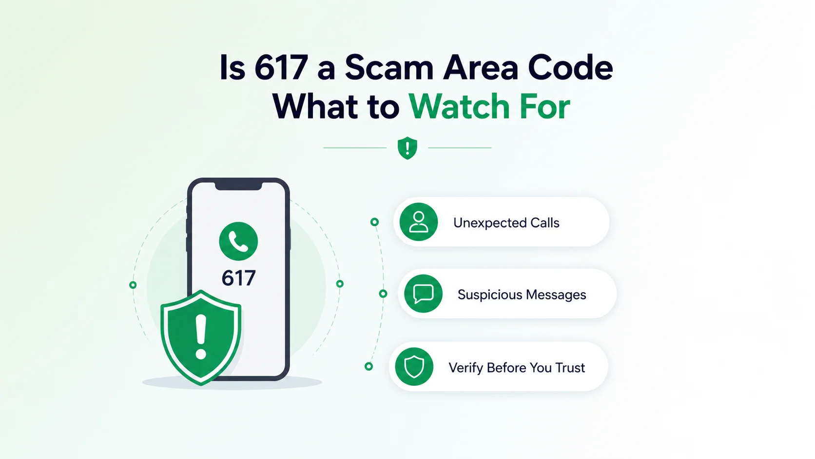 Is 617 a scam area code — common spoofing patterns and how to protect yourself