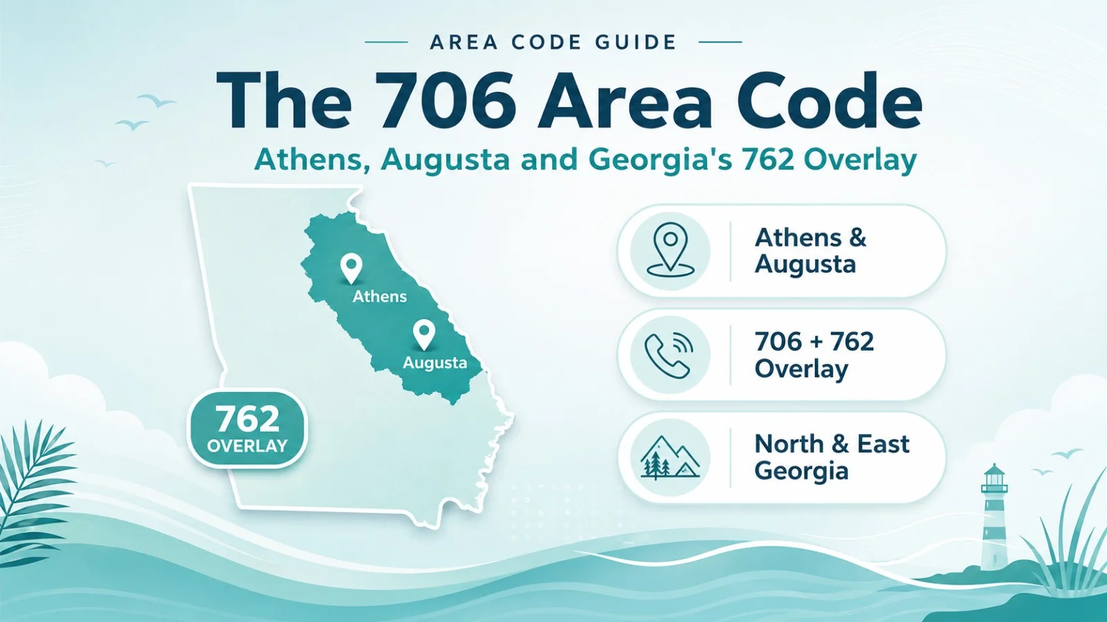 706 Area Code: Athens, Augusta and Georgia's 762 Overlay