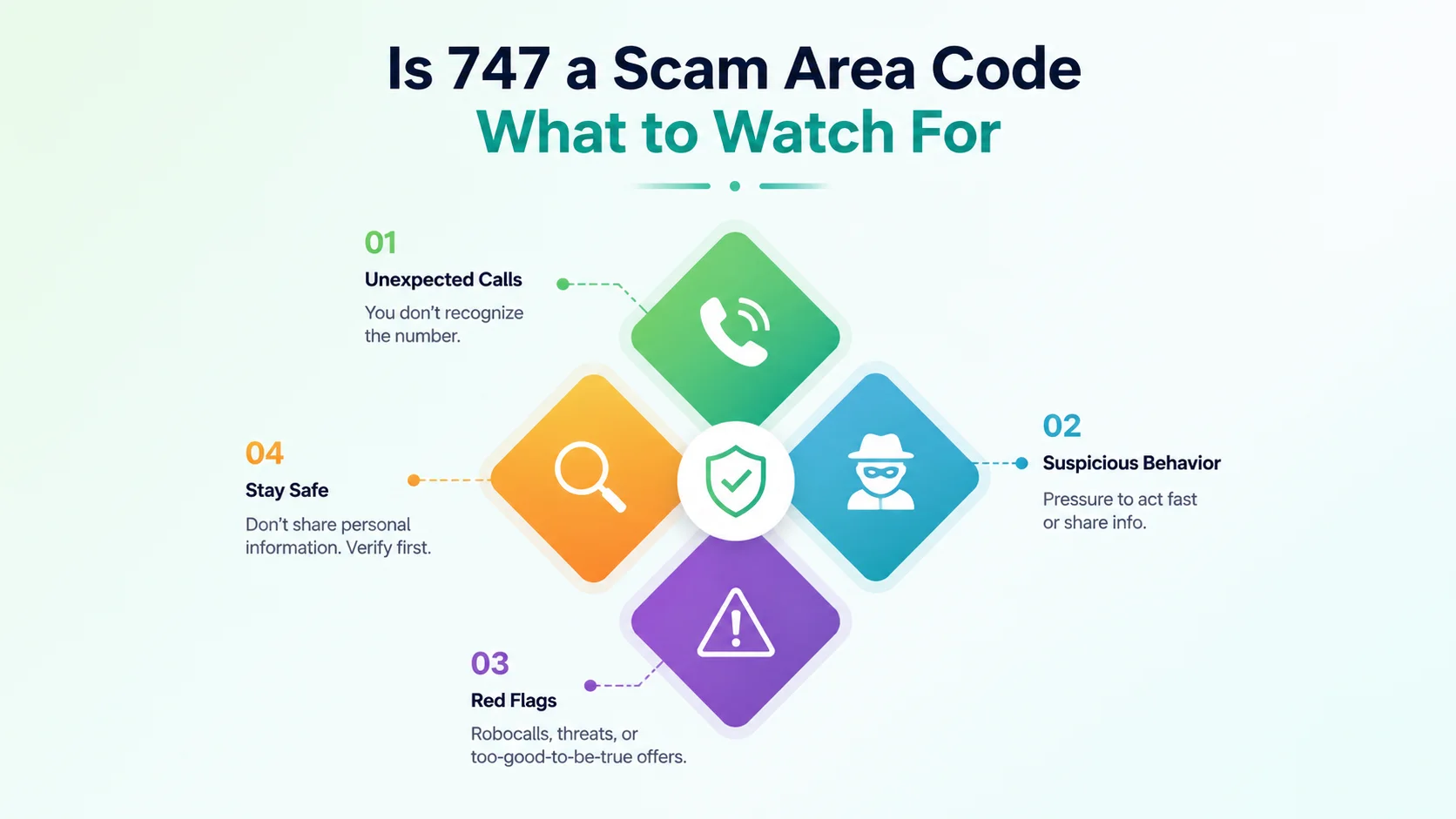 Is 747 a scam area code — common spoofing patterns and how to protect yourself