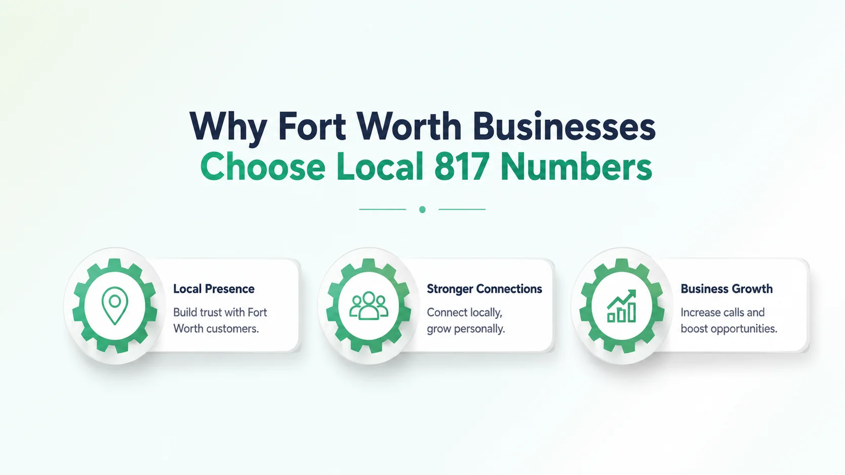 Why Fort Worth businesses choose local 817 numbers — higher answer rates and DFW market credibility