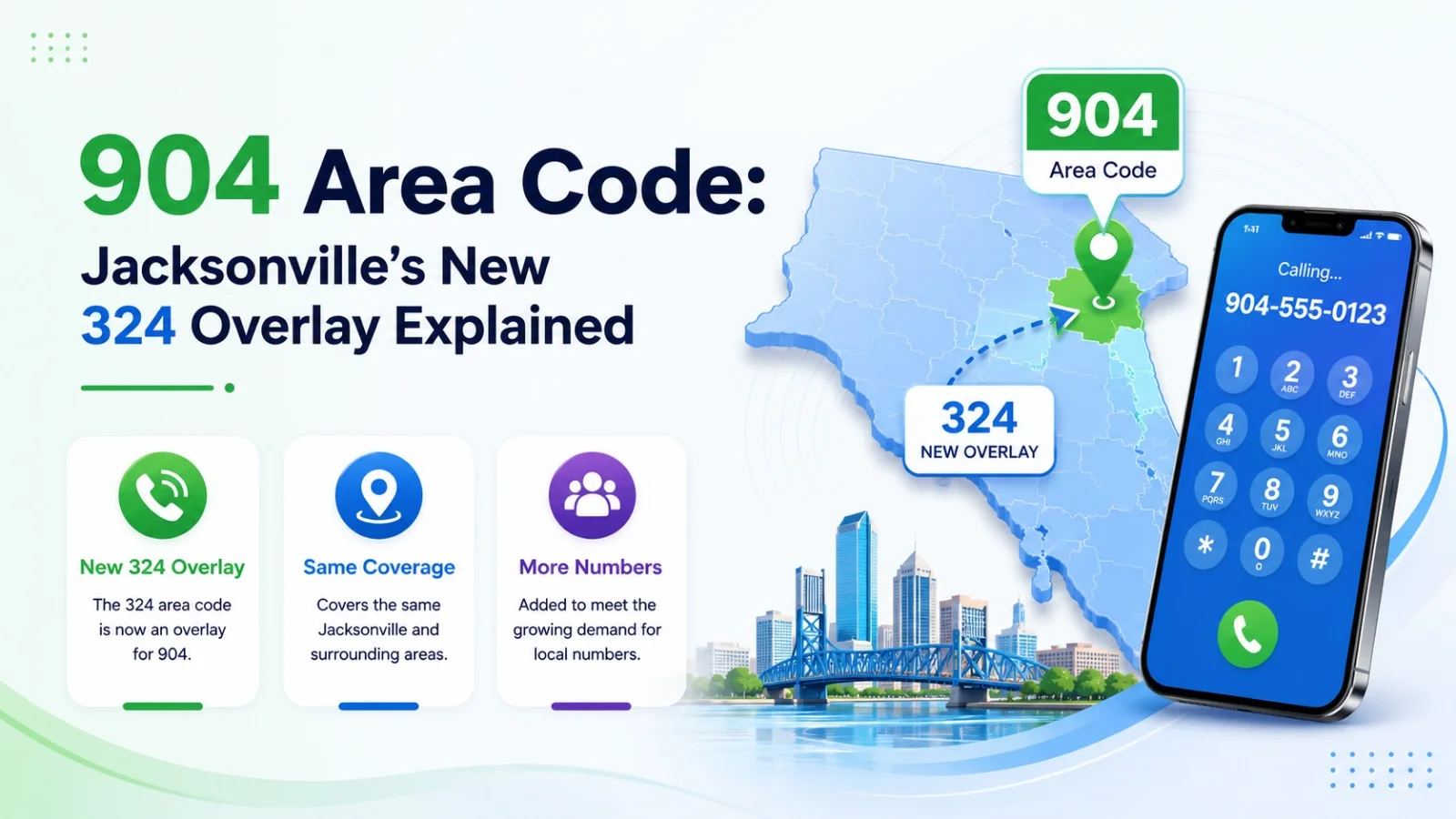 904 Area Code: Jacksonville's New 324 Overlay Explained
