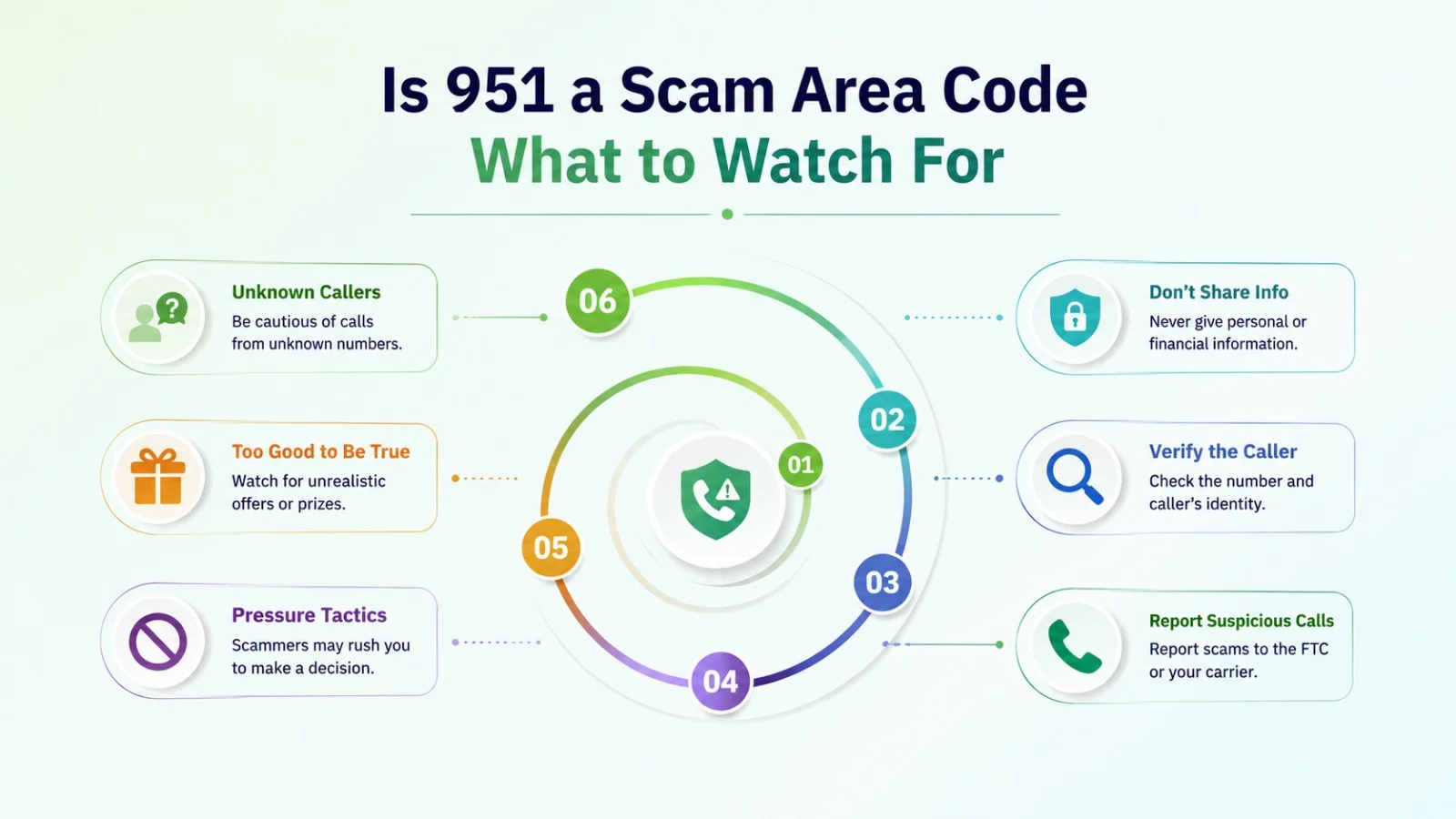 Is 951 a scam area code — common spoofing patterns and how to protect yourself