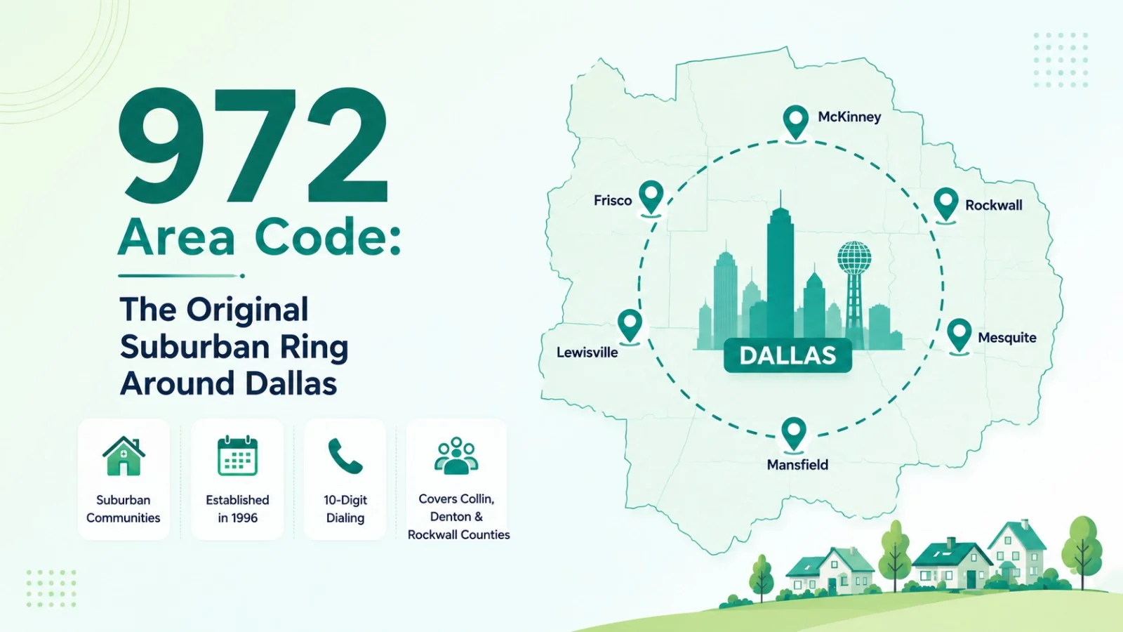 972 Area Code: Dallas Suburbs Location & Overlay Guide