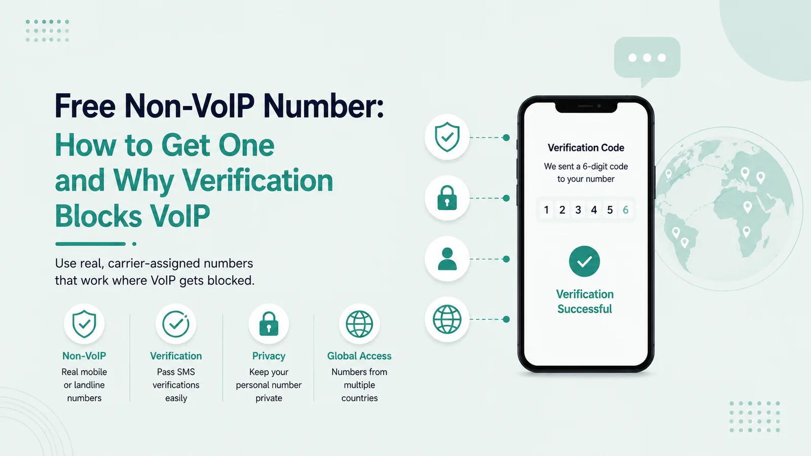 Free Non-VoIP Number: How to Get One and Why Verification Blocks VoIP