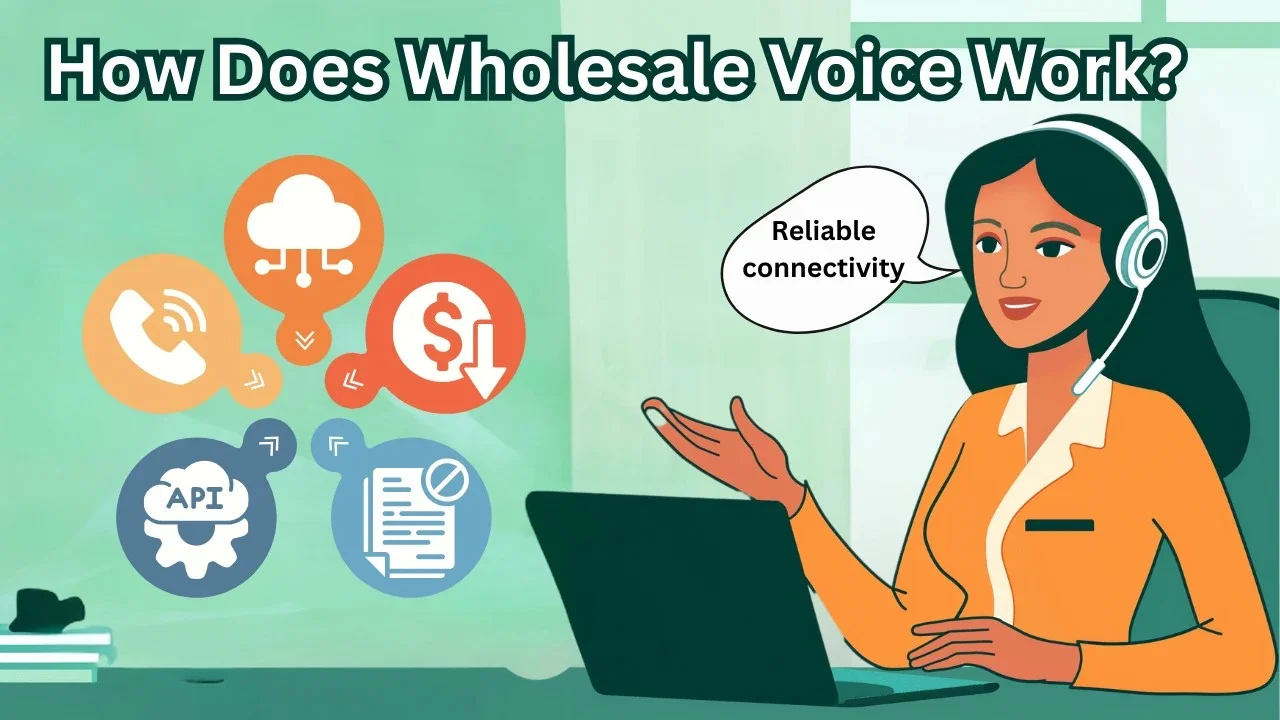 How wholesale voice works — cloud routing, APIs, and advanced network solutions for reliable connectivity