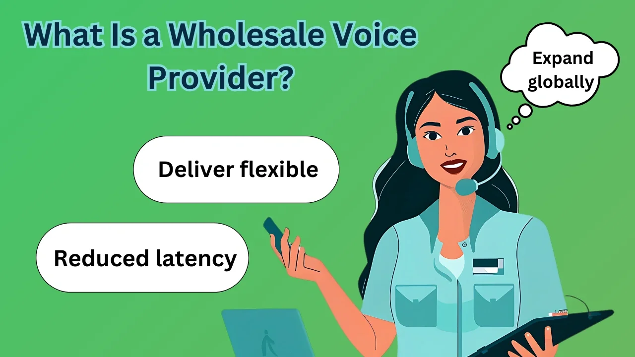 What is a wholesale voice provider — flexible solutions with reduced latency and global market expansion