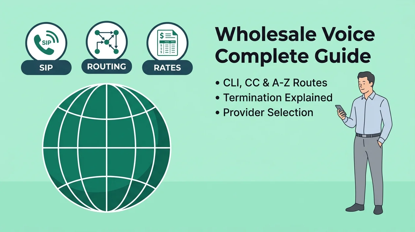 Wholesale Voice: Complete Guide to Termination, Routes & Providers