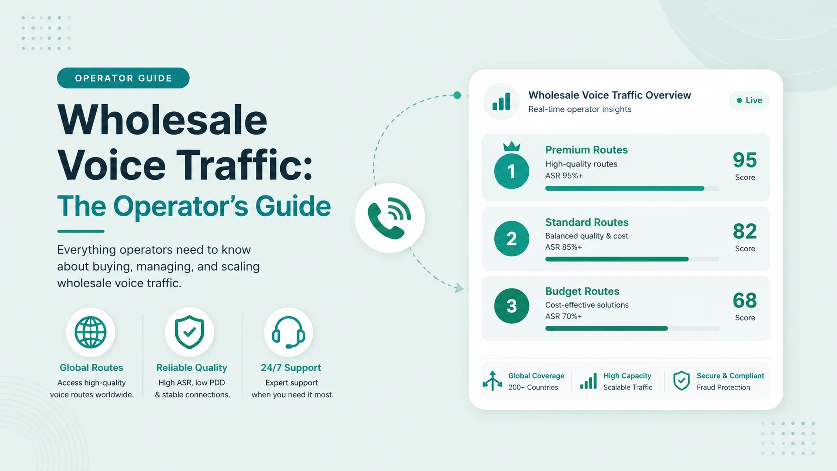 Wholesale Voice Traffic: The Operator's Guide