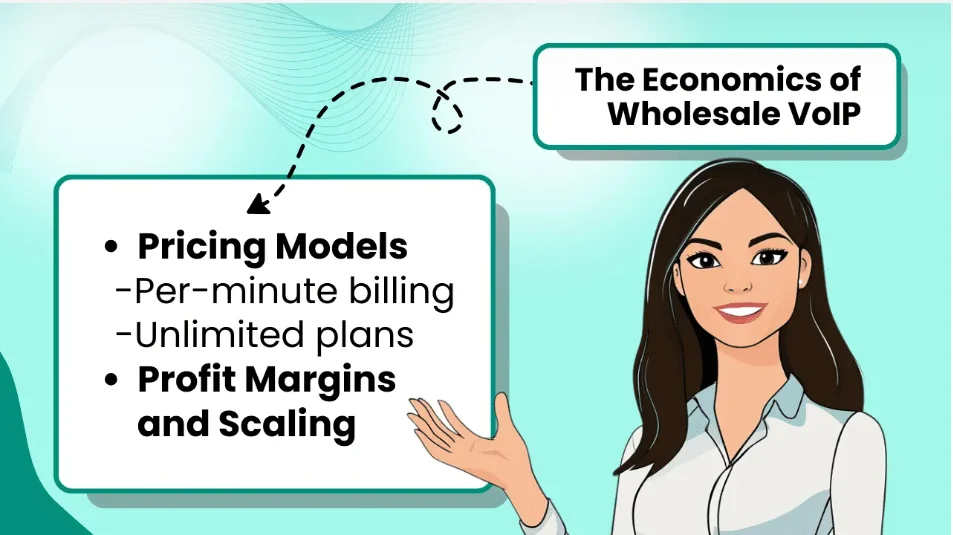 Economics of wholesale VoIP — pricing models, profit margins, QoS metrics, and scaling strategies