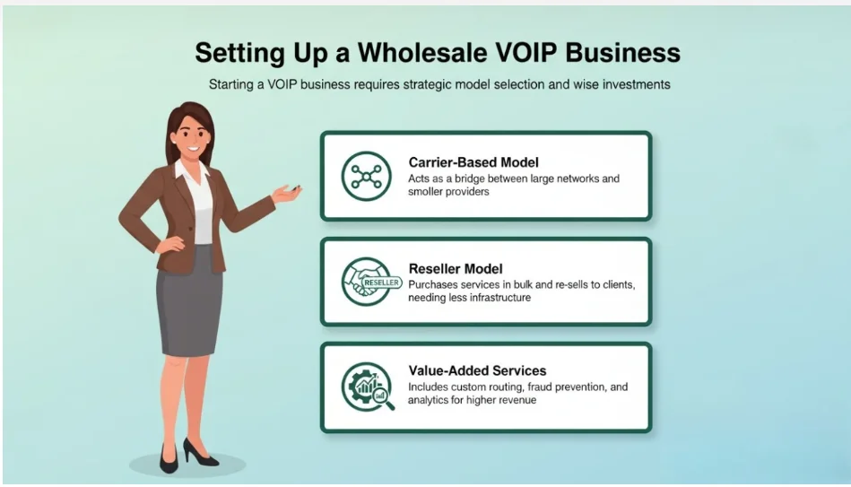 Setting up a wholesale VoIP business — models, initial investments, softswitch, and billing infrastructure