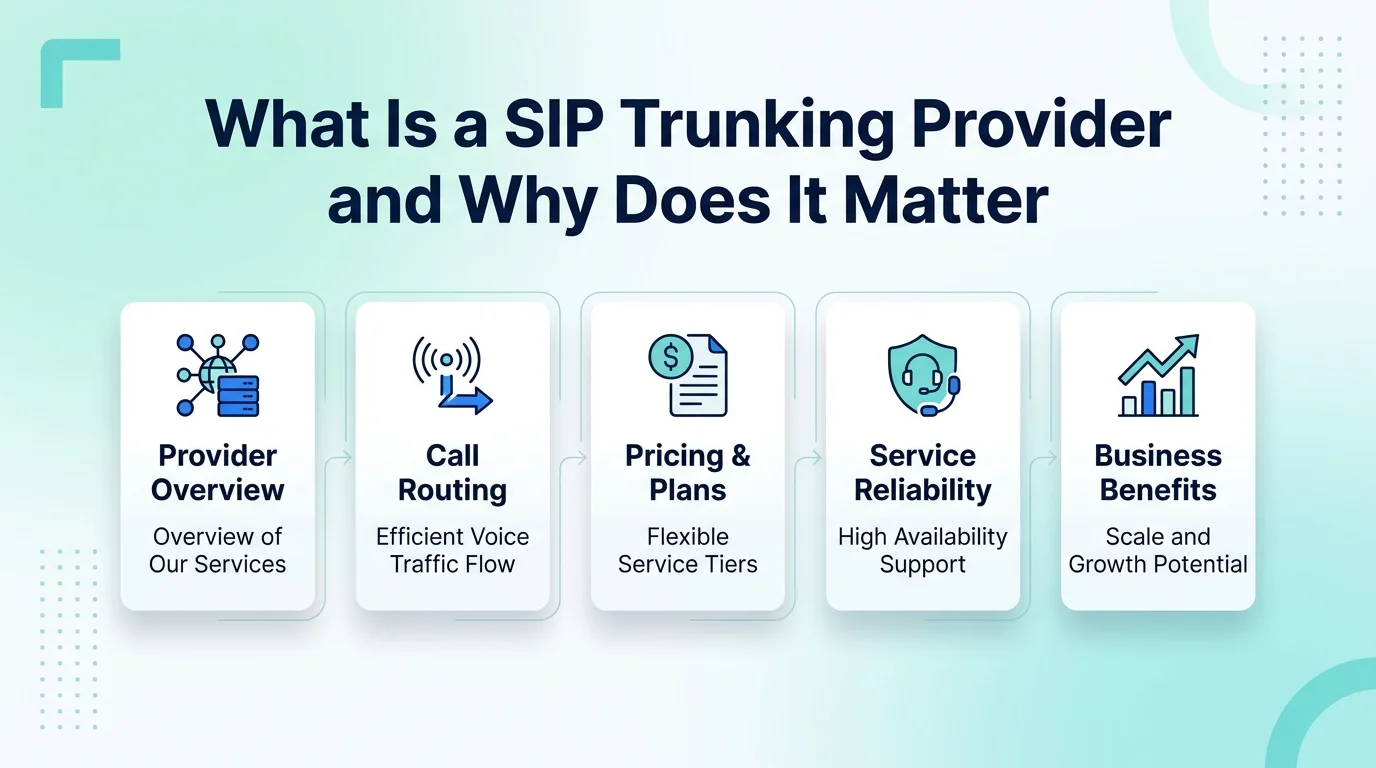 What Is a SIP Trunking Provider and Why Does It Matter