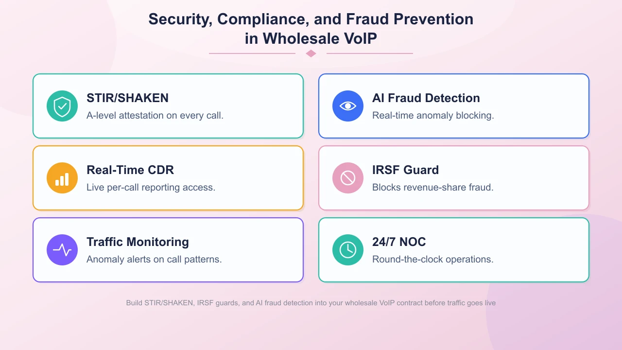 Real-time CDR and billing verification tools used to audit wholesale VoIP invoices for FAS and increment discrepancies