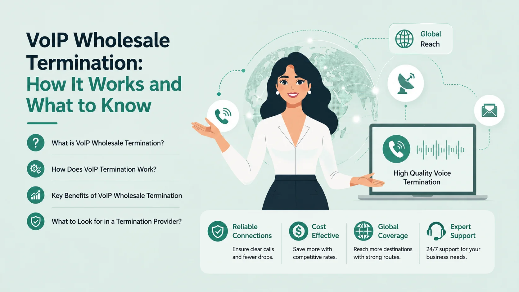 VoIP Wholesale Termination: How It Works and What to Know
