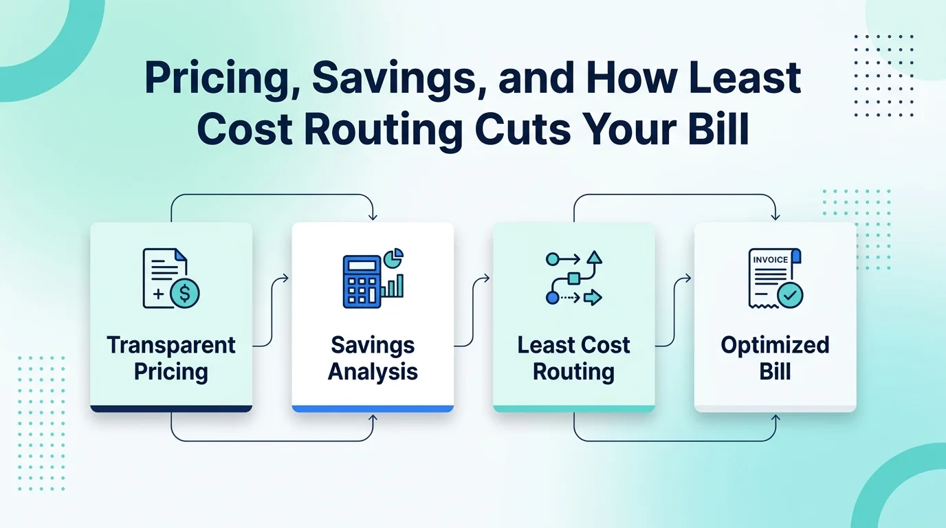Pricing, Savings, and How Least Cost Routing Cuts Your Bill