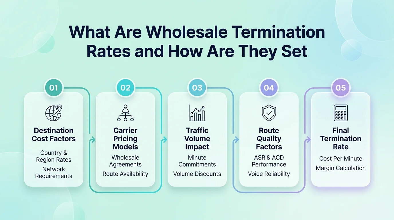 What Are Wholesale Termination Rates and How Are They Set?