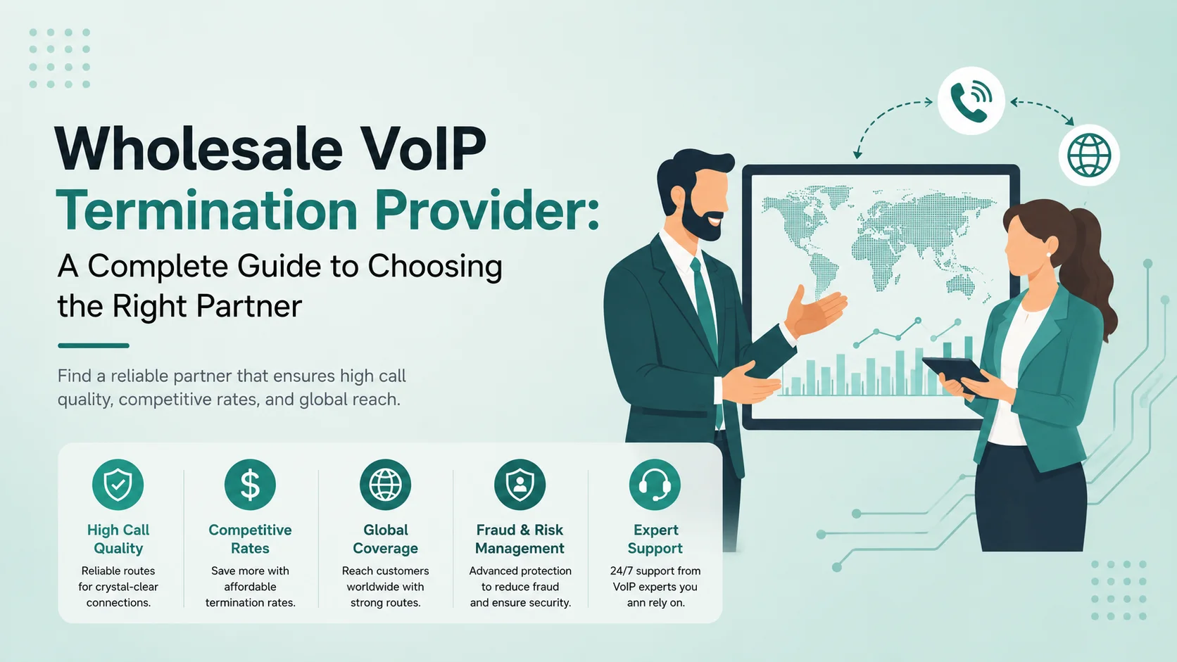 Wholesale VoIP Termination Provider Route Quality: How to Read ASR, PDD & CLI Data