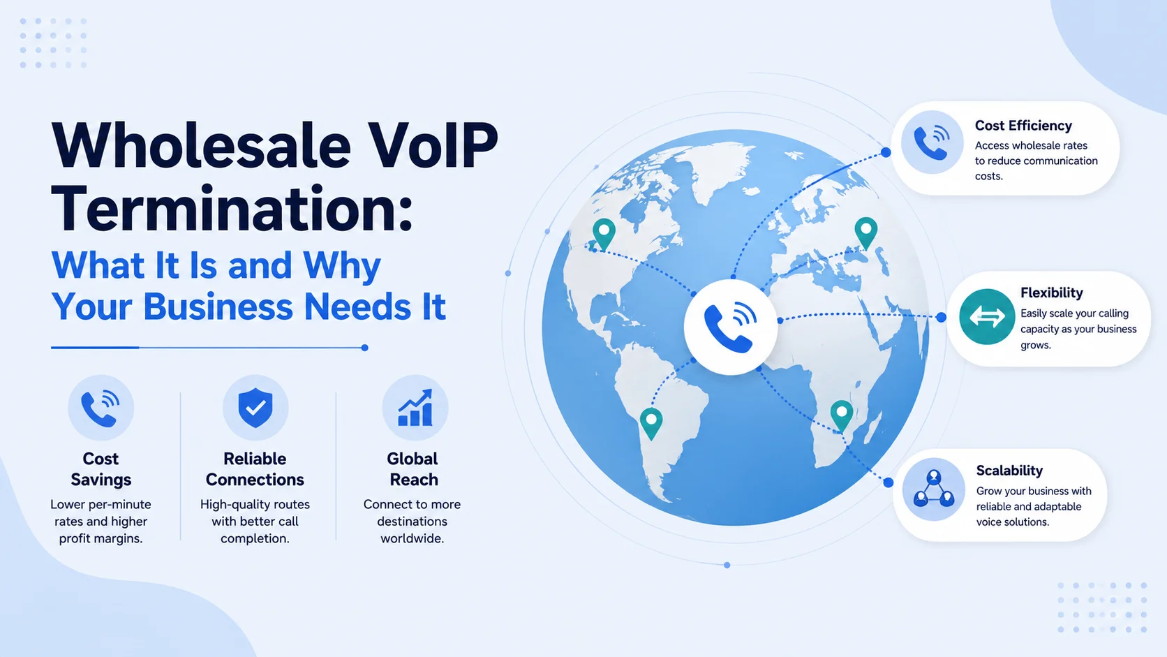 Wholesale VoIP Termination: What It Is and Why Your Business Needs It